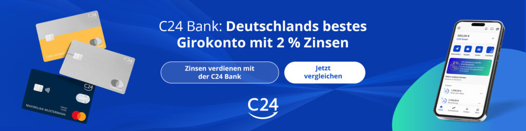 Deutschlands bestes Girokonto gratis mit 2 % Zinsen